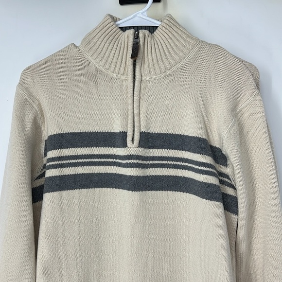 Eddie Bauer men’s medium thick knit sweater - Picture 2 of 7